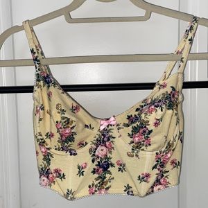 Vintage Corset/Bustier -BAMBOO by Marie-HeleneMiller NYC - Washed/Never Worn 34C